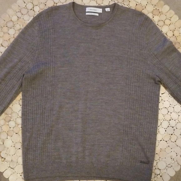 Calvin Klein Other - Calvin Klein Extra Fine Merino Crewneck Sweater